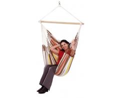 La Siesta Casera Plus Amaca a Sedia 115x160 cm Colore: Marrone/Ecru