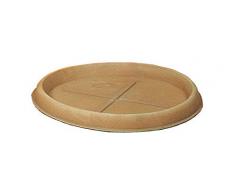Duplast DUP069 Sottovaso per Vaso, Terracotta