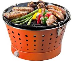 Food Fun Grillerette Classic – Barbecue Portatile, Arancione
