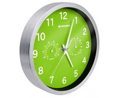 Bresser Orologio da Parete Termo-/ Igrometro Mytime 25cm - Verde