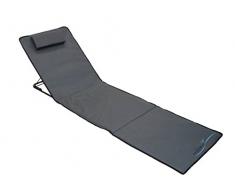 Meerweh 20080, Sdraio Spiaggia, Grigio Antracit, XXL