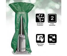 Bosmere - Copertina Protettiva con Rotondo Stufa a Fungo P545 reversibili - Verde e Nero