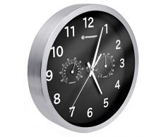 Bresser Orologio da Parete Termo-/ Igrometro Mytime 25cm - Nero