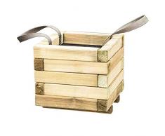 Siena Garden Taunus Vaso per Piante, Naturale