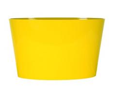 Art en Vogue Vaso da fiori, per piante Claire, Con finitura lucida, Giallo, 65x29x40cm