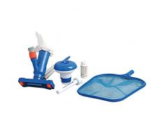 Jilong 290490 Kit Mantenimento Piscina, Blu/Bianco, 48x20x20 cm