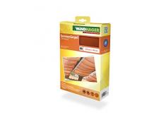 Windhager Tenda Vela Parasole per tendicorda, Protezione Solare, pergola o Giardino dinverno, 420 x 140 cm, Terracotta, 10879