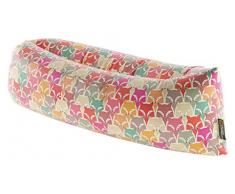 Studio Zapp Riani Poltrona Lounge, Sacco Sdraio Gonfiabile Aria con Motivo Volpe, Multicolore, 250 x 90 x 90 cm, barbarianfox