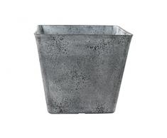 Fioriera TS, fioriera Cera-Mix Sara, resistenti al gelo e leggeri, cemento, 31x31x27 cm, 136476