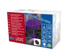 Konstsmide 3698-540 - 80 LED a variazione cromatica, Multifunzione, per Uso Interno ed Esterno, Colore: Rosso/Blu/Rosa/Viola