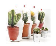 Vaso Cactus fermaporta in tessuto, 30 cm