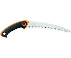 Fiskars Seghetto professionale per legno fresco, Dentatura grossa, Lama in acciaio di qualità, Nero/Arancione, SW-240, 1020200