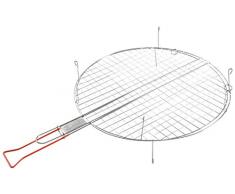 LAGUIOLE Griglia 5PIC011LG Doppia Rotonda con Cottura al PVC Acciaio Canale 63 Centimetri Diametro 40 cm