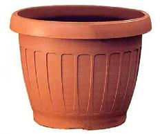 Bama Vaso per Piante, ABS, Color Terra Cotta, Ø 60 cm, Terracotta