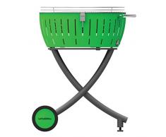 LotusGrill XXL barbecue a carbonella, Verde Lime, 78 x 78 x 48 cm