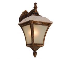 Lampada per Esterno Alluminio Nero-Satinato/Sabbia 1X60W E27 230V IP44 Art. 31591