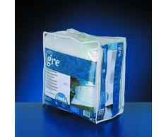 Gre MPROV810 - Tappeto di Protezione per Piscina Fuori Terra Ovale da 825 x 500 cm, Bianco