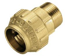 Cornat Tubi di irrigazione Raccordo a Vite per Tubo PE HD, a 32 mm, B 1 Filettatura Esterna, Multicolore