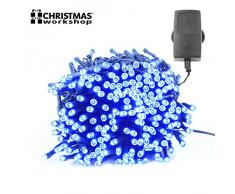 Benross Catena luci di Natale Tubo Luminoso 300 LED Ultra Luminosi Lampeggianti – Blu