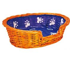 Croci Vimini Cuccia per Cani o Gatti, Marrone, 47x39x13 cm