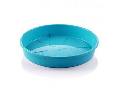 Teraplast Plato Colour 24cm Sottovaso, Turchese