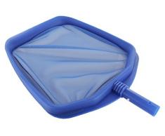 Steinbach pulizia piscina Foglia rastrello, con telaio in plastica rinforzata, blu, registrando per prolunga telescopica, 360 x 380 mm 061 105