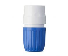 Takagi Tubo da 19 mm, irrigazione Giardino di, Blu/Bianco, 3/4 Pollici, 3.7 x 3.7 x 6.7 cm