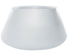 Plart Design Conca Lullaby AR1908 - Vaso per Fiori, Colore: Bianco