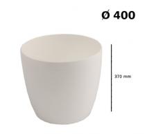 Unbekannt Prosper PLAST duo400 S449 40 x 36,5 cmCoubi Vaso di fiori, bianco 1 Stuck