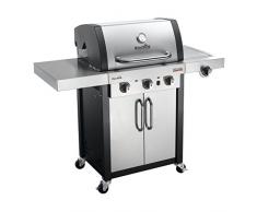 Char-Broil Professional Serie 2200 B - Grill Barbecue a Gas con 2 Fuochi con Tecnologia TRU-Infrared, Finitura Nera