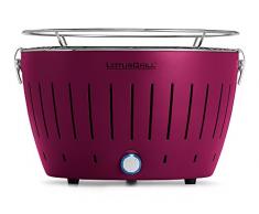 LotusGrill G-LI-34 - Barbecue a carbone senza fumo, 35 x 26 x 23.4, colore viola