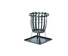 FORMA braciere, Dragon, Nero, 44,5 x 44,5 x 62 cm, 585066