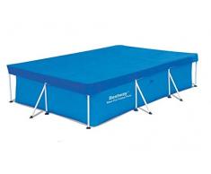 Bestway Top Copertura Piscina Rettangolare Cm.956X488, Multicolor