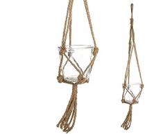 DCASA - Vaso da fiori da appendere in vetro M