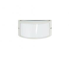 Bellotti BEC036 Enio Applique Mezzaluna, Bianco