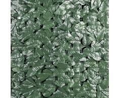 Siepe artificiale Laurel Verde ECO Recinzione Balcone Giardino 150x300 cm EV