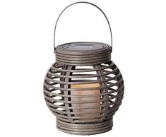 Star – Decorazione da Giardino, con LED a energia Solare Lanterna, Grigio, 16 x 16 x 16 cm, 479 – 29