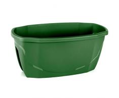 Gr8 Garden, Grande fioriera da Appendere a Forma di Ponte, fioriera, Recinzione, Cortile, Balcone [Verde Scuro]