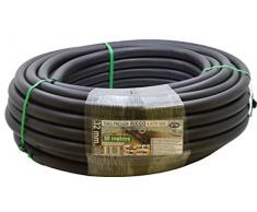 M&Ms S&M 012433 - Tubo da irrigazione in polietilene, 32 x 6 ATM, 50 m, Colore: Nero