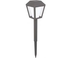 Starke E-SL133 Lanterna Solare in plastica, Nero