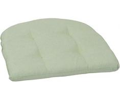 beo WSR-44P201 - Cuscino Rotondo per Sedia, 41 x 41 cm, Colore: Verde Oliva