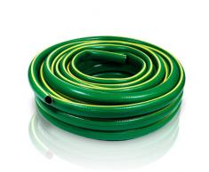 Cellfast CF - Tubo Flessibile per irrigazione, 3/4, 25 m, 5 Strati, Colore: Verde