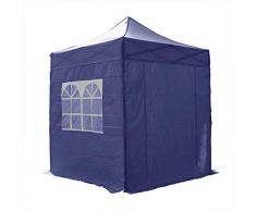 AIRWAVE, Gazebo Pop-Up da Giardino, 2 x 2 m, Colore: Blu