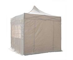 ESC Ltd Airwave 2,5 m x M 2,5 Pop-up Gazebo da Giardino con 2 Wind-Bar e 4 Sacchetti Gamba Peso
