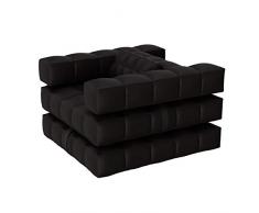Pigro Felice 921985-MBLACK ModulAir Luxury Inflatable Armchair Set Piscina Galleggianti, Nero Opaco