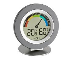 TFA-Dostmann 30.5019.10 Termo igrometro Cosy Digitales, Grigio