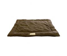Ellie-Bo Sherpa Fleece Mat Letto in Brown - Adatto Grande 36 Pollici Gabbie e Casse