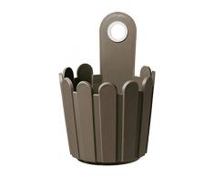 Emsa m5071600 Land, casa fioriera Rauchbraun