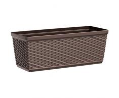 Emsa Casa Mesh - Fioriera da Balcone con Sistema di Auto-irrigazione