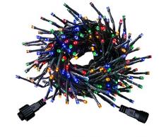 WeRChristmas WRC-8694 - Striscia Luminosa con 300 LED, a Basso voltaggio, Multicolore